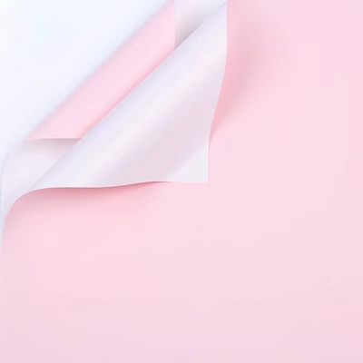 花紙-淺粉+白色
