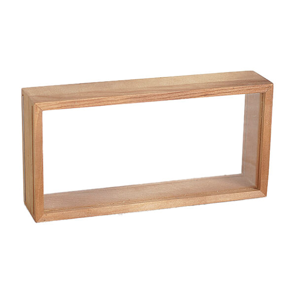 長方形中空雙膠片木相框