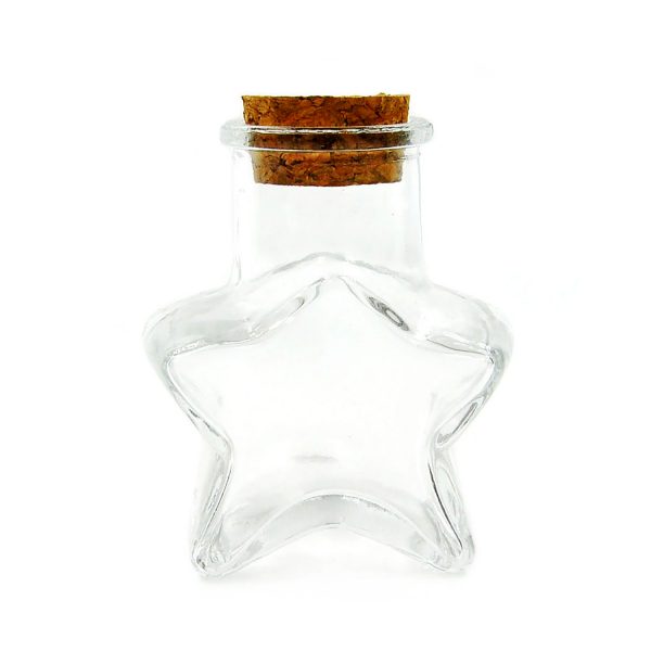 木塞星形玻璃瓶