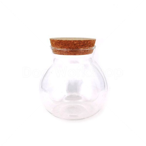 木塞圓球玻璃瓶