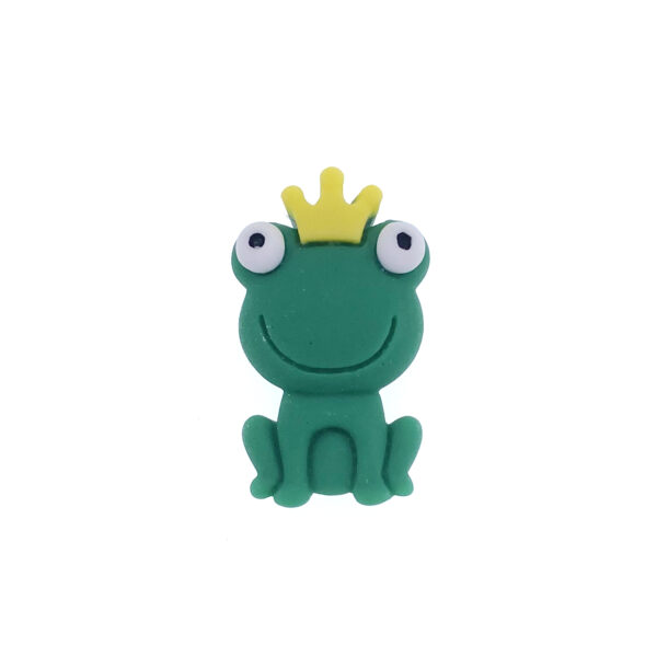 皇冠青蛙樹脂裝飾