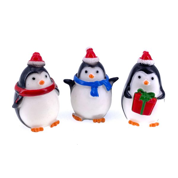聖誕小企鵝樹脂裝飾擺設