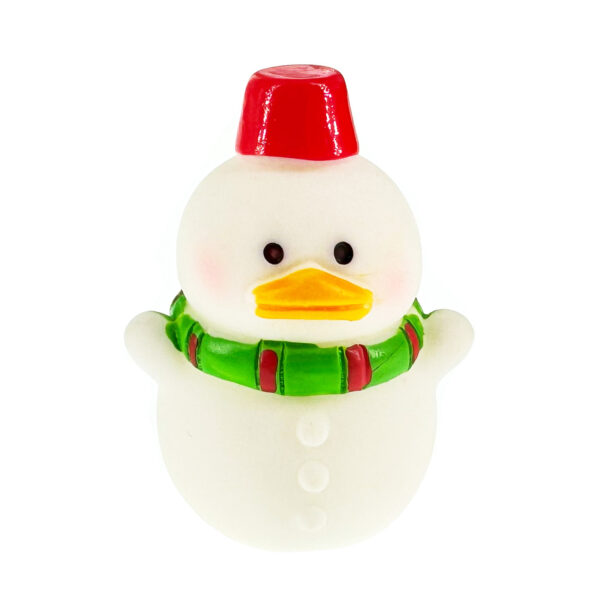 鴨咀雪人聖誕樹脂裝飾