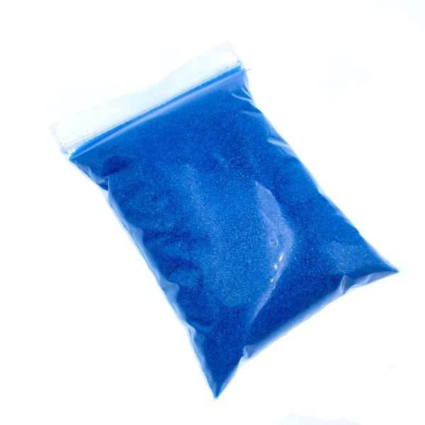藍色粗沙250g