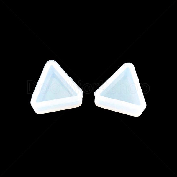 滴膠矽膠硅膠耳釘模具-三角形