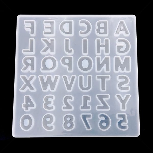 滴膠矽膠硅膠模具-英文字母