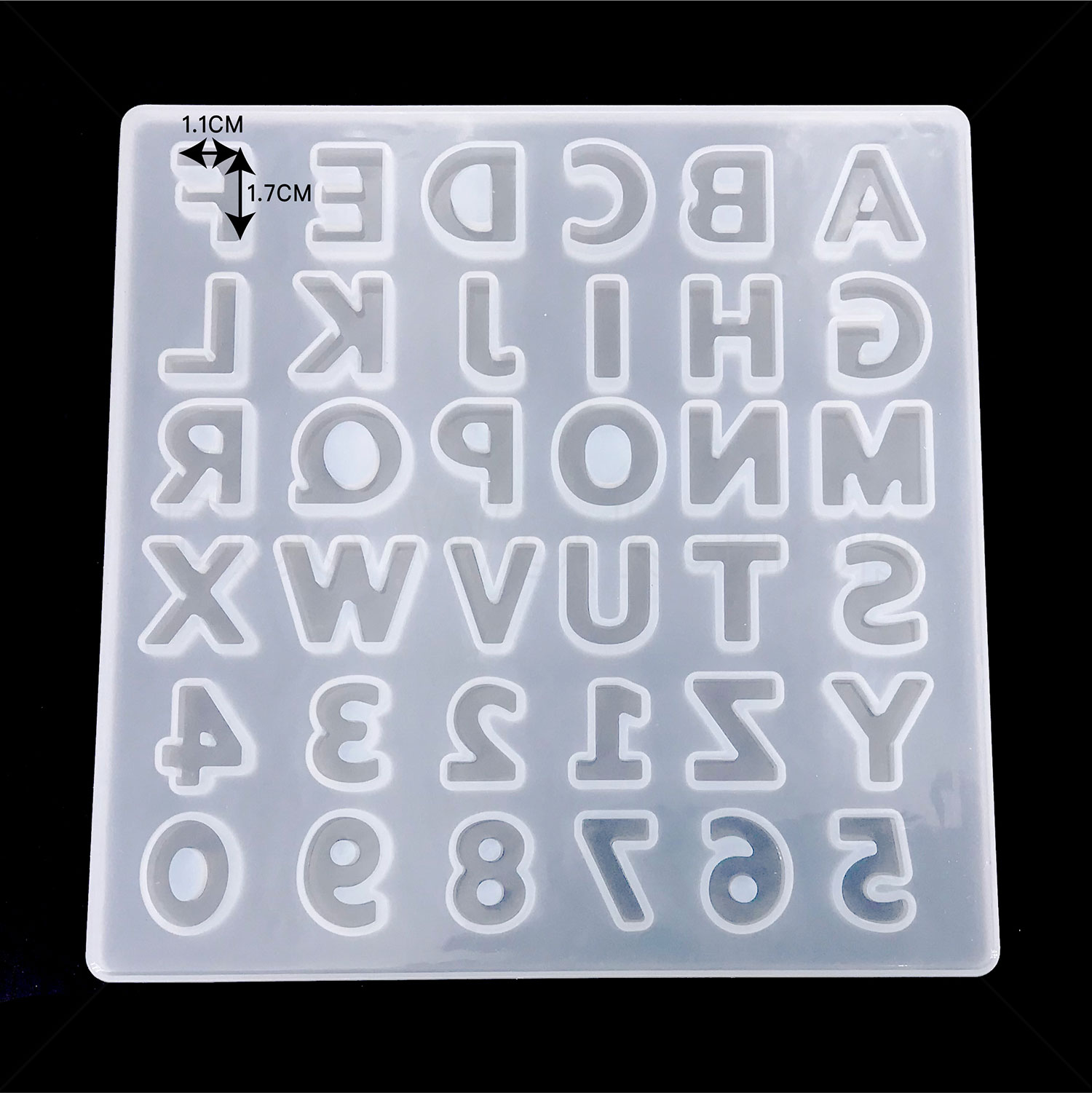 滴膠矽膠硅膠模具-英文字母