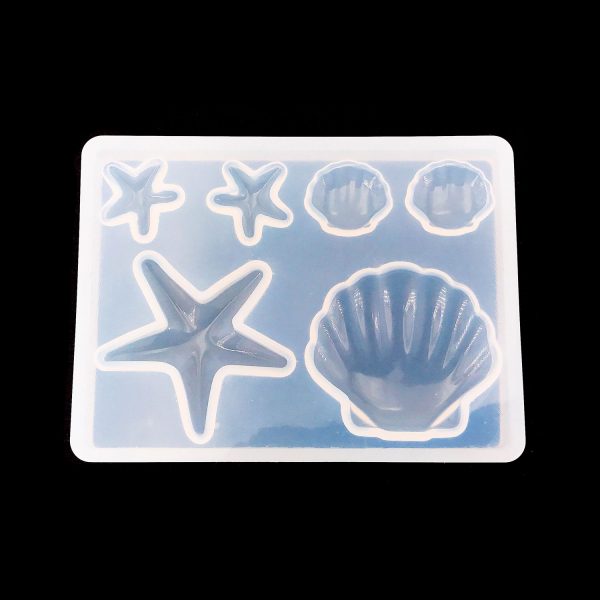 滴膠矽膠硅膠模具-海星貝殼