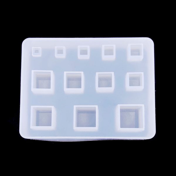 滴膠矽膠硅膠模具-12格立方體