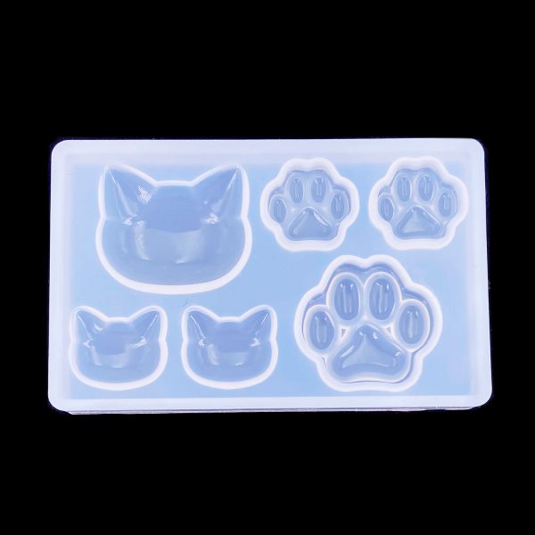 滴膠矽膠硅膠模具-小貓組合