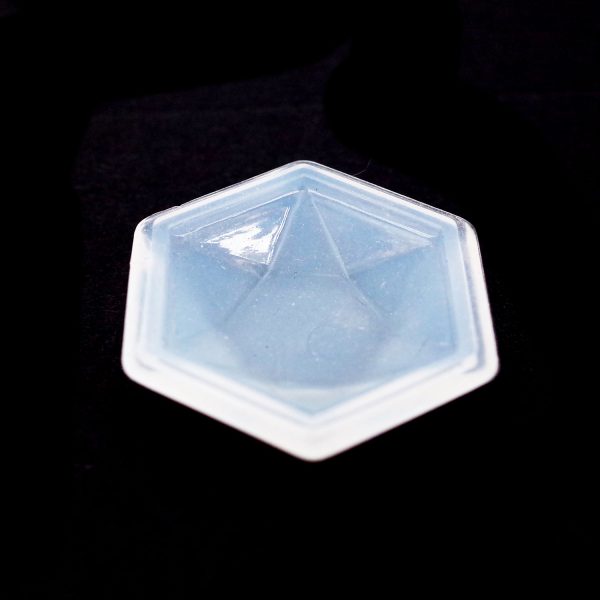 滴膠矽膠硅膠模具-六角寶石形
