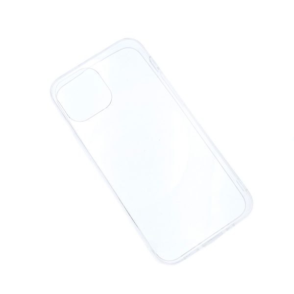 iPhone 13透明硬底軟邊凹槽滴膠電話殼