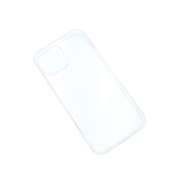 iPhone 13 Mini透明硬底軟邊凹槽滴膠電話殼