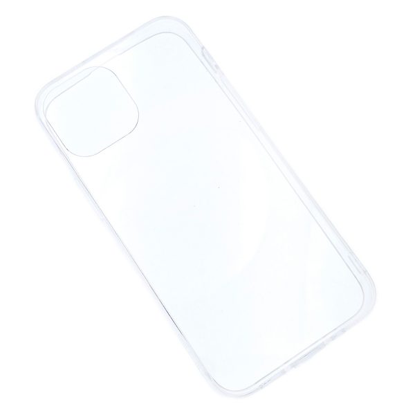 iPhone 13 Pro Max透明硬底軟邊凹槽滴膠電話殼