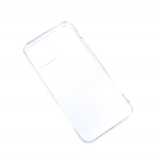 iPhone 12 Pro透明硬底軟邊凹槽滴膠電話殼