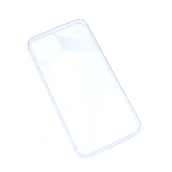 iPhone 11 Pro透明硬底軟邊凹槽滴膠電話殼