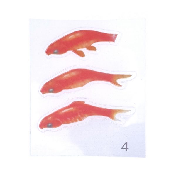 水晶滴膠貼紙-金魚4