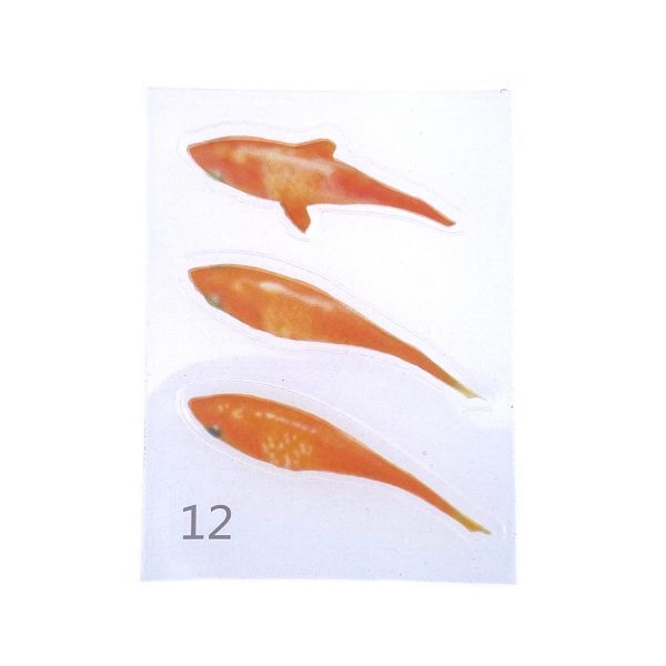 水晶滴膠貼紙-金魚12