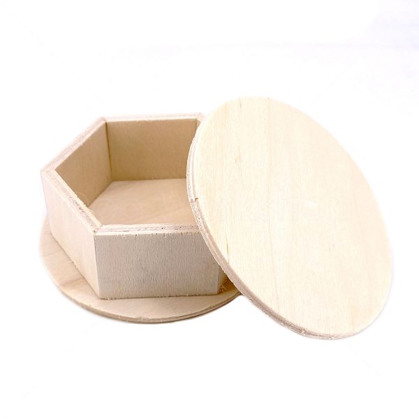 圓形木盒