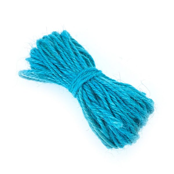 淺藍色麻繩