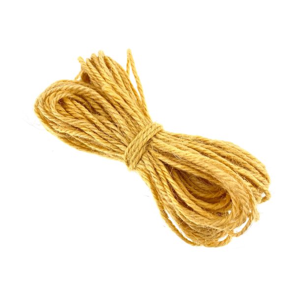黃色麻繩