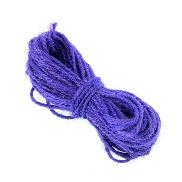 深紫色麻繩