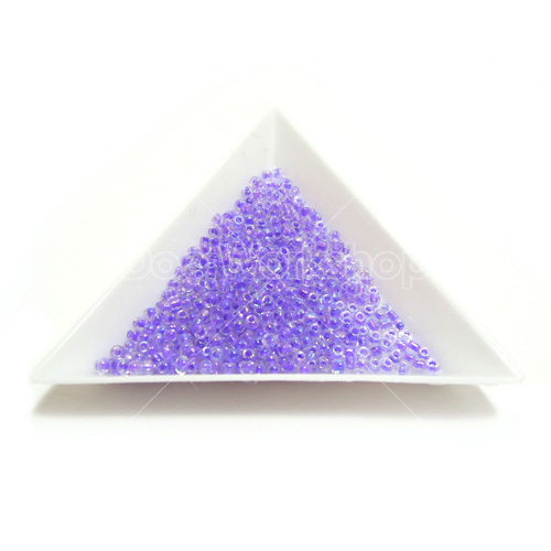 淺紫色透明2MM米珠