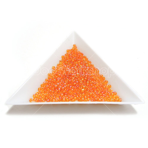 橙色透明2MM米珠
