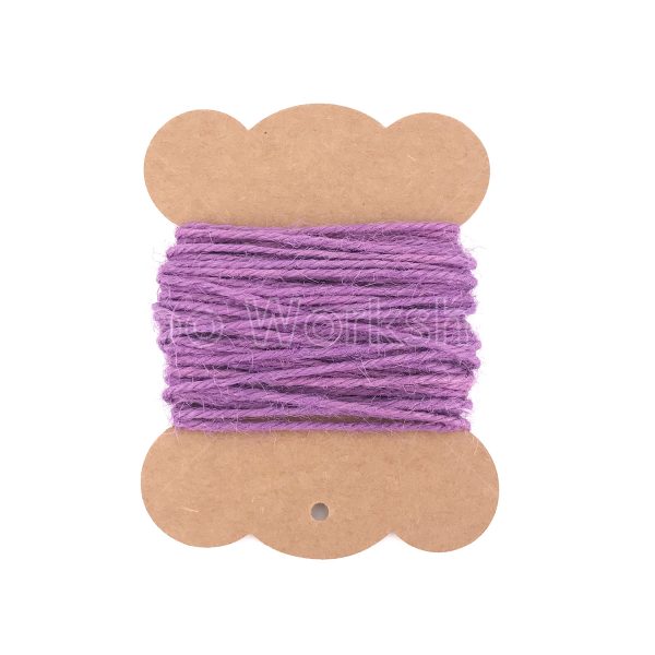 紫色麻繩